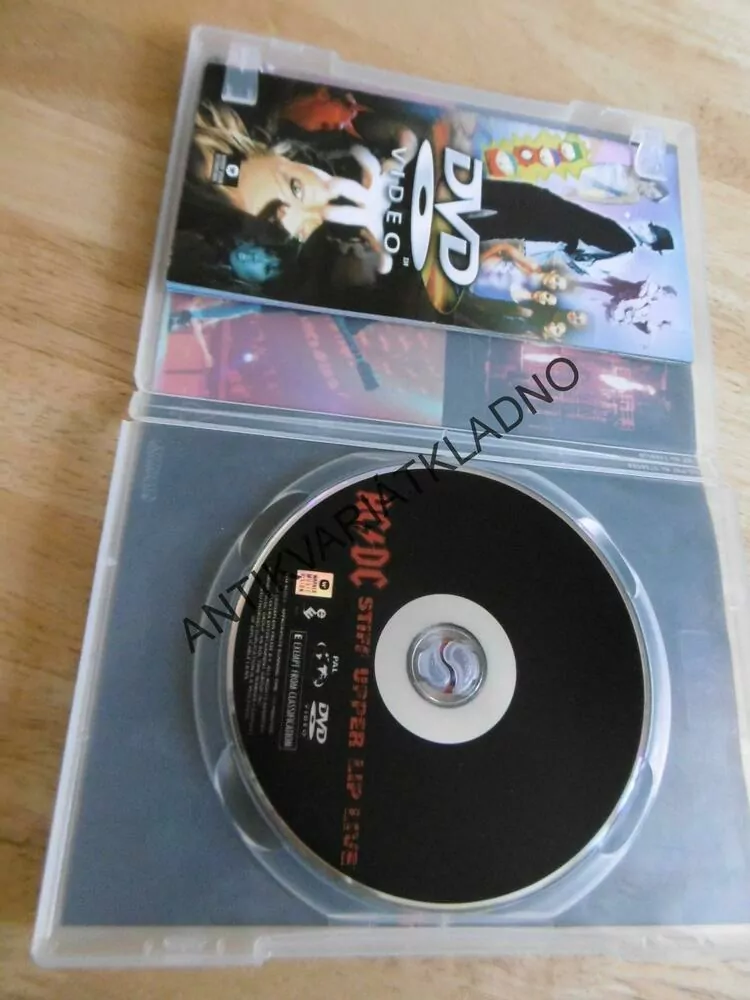 AC X DC, STIFF UPPER LIP LIVE, DVD HUDBA