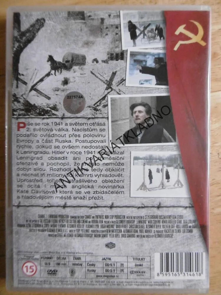 LENINGRAD, DVD FILM 2.SVĚT.VÁLKA