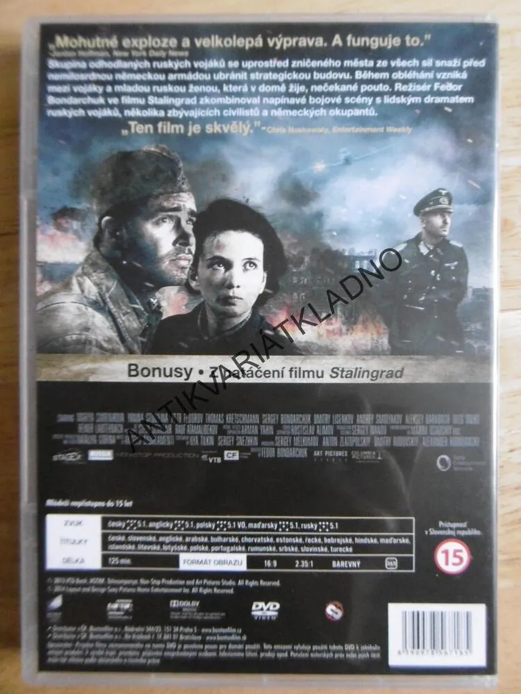 STALINGRAD, DVD FILM