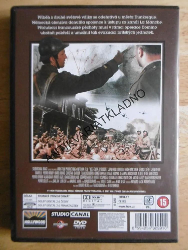 VÍKEND NA ZUYDCOOTE, DVD FILM