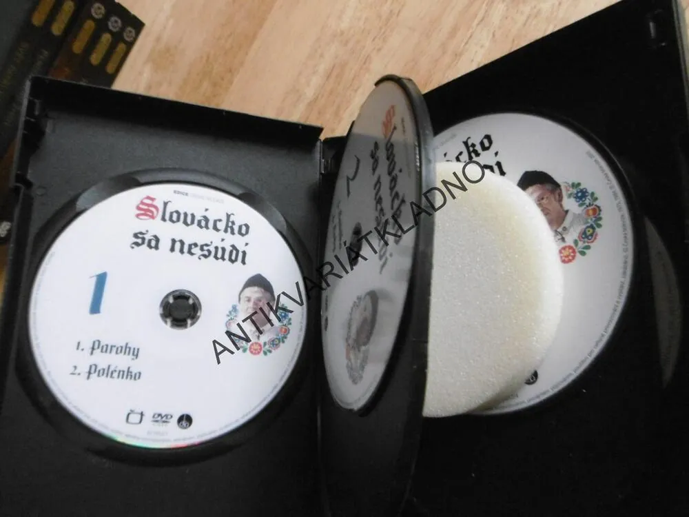 SLOVÁCKO SA NESÚDÍ, 6 X DVD FILM