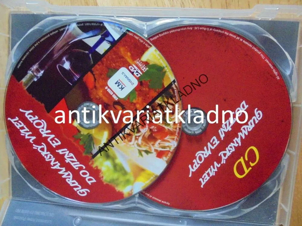 DVD DOKUMENT- GURMÁNSKÝ VÝLET DO JI.EVROPY,DVD+CD