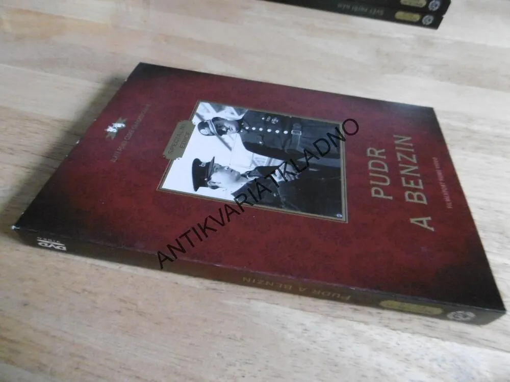 PUDR A BENZIN, VOSKOVEC, WERICH, DVD FILM ČR