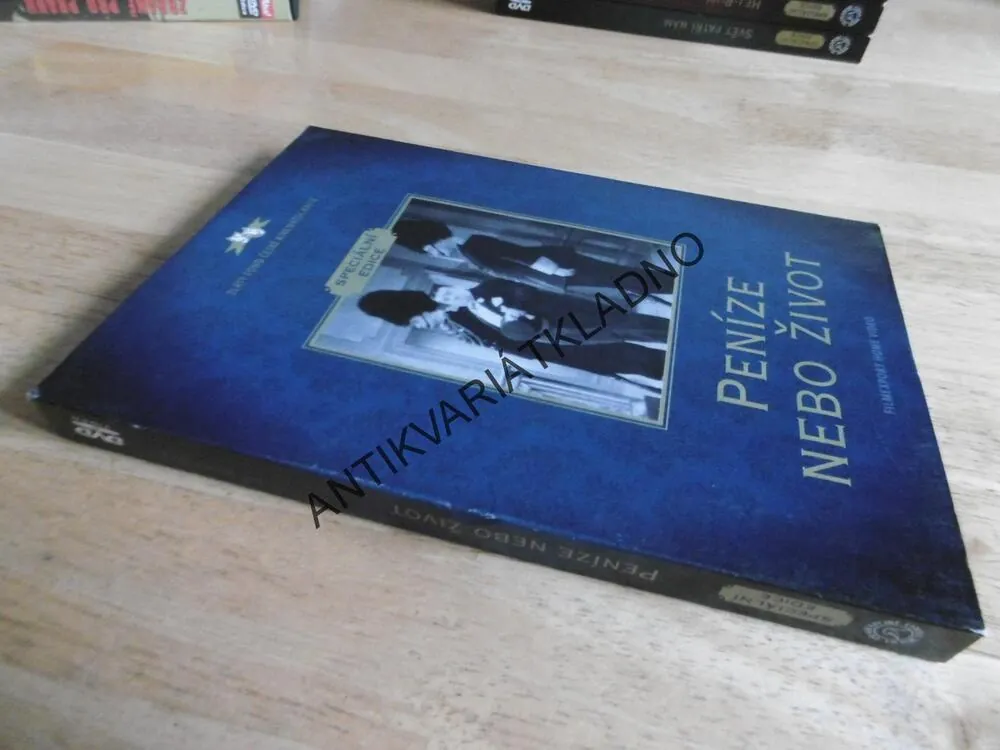 PENÍZE NEBO ŽIVOT, VOSKOVEC, WERICH, DVD FILM ČR