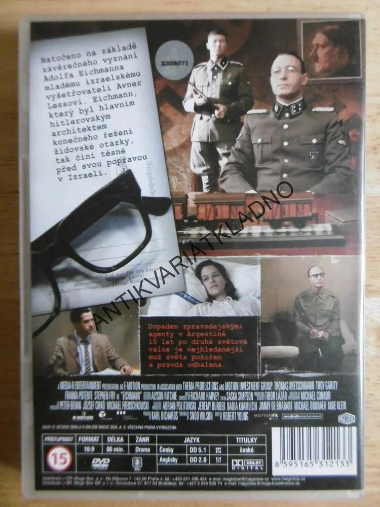 ADOLF EICHMANN, DVD FILM