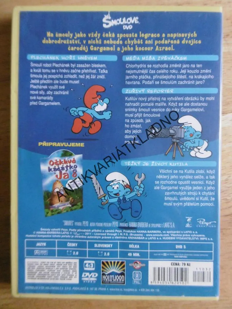 ŠMOULOVÉ, ZÁBAVA NA KAŽDÝ DEN, 22., DVD FILM