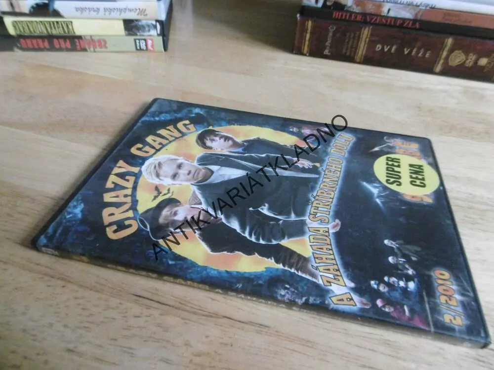 CRAZY GANG A ZÁHADA STŘÍBRNÉHO DOLU, DVD FILM