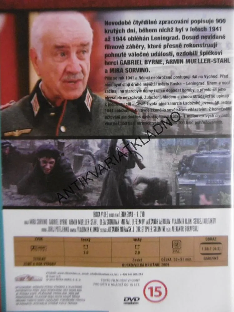 LENINGRAD, 1-2, DVD FILM