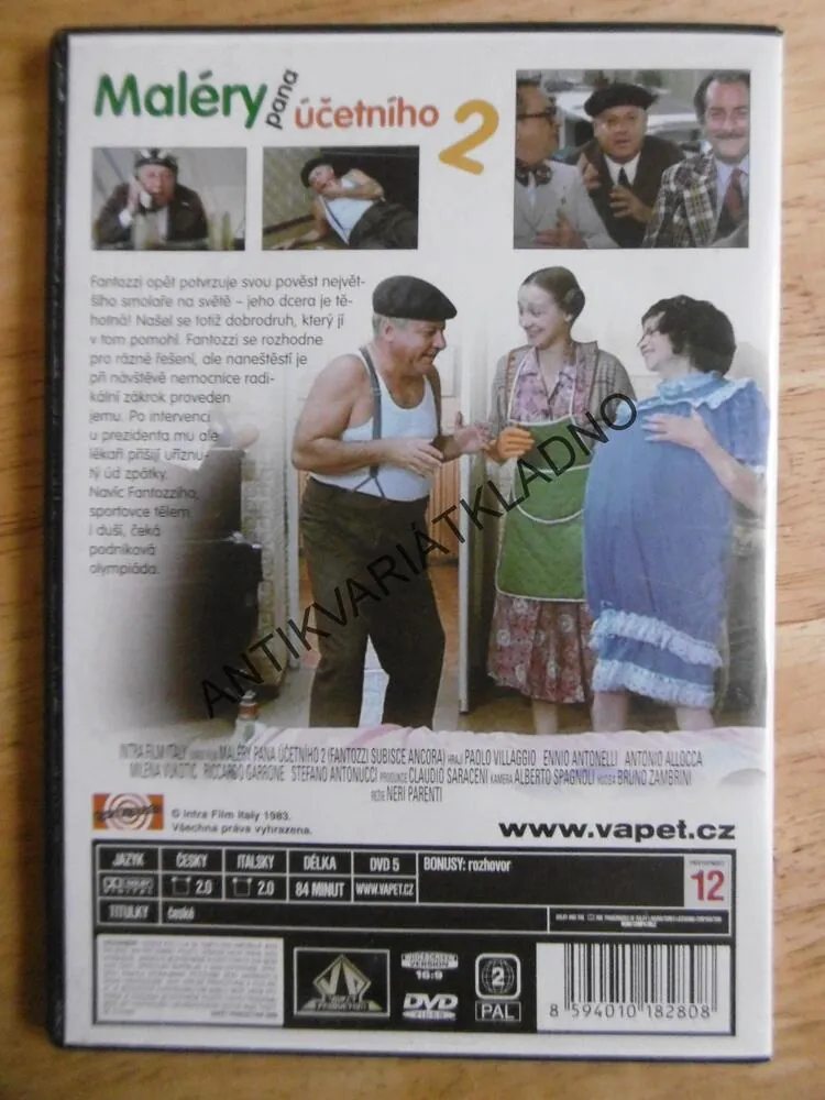 MALÉRY PANA ÚČETNÍHO 2., DVD FILM