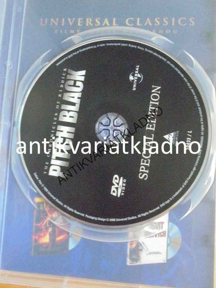 DVD FILM- ČERNOČERNÁ TMA, VIN DIESEL