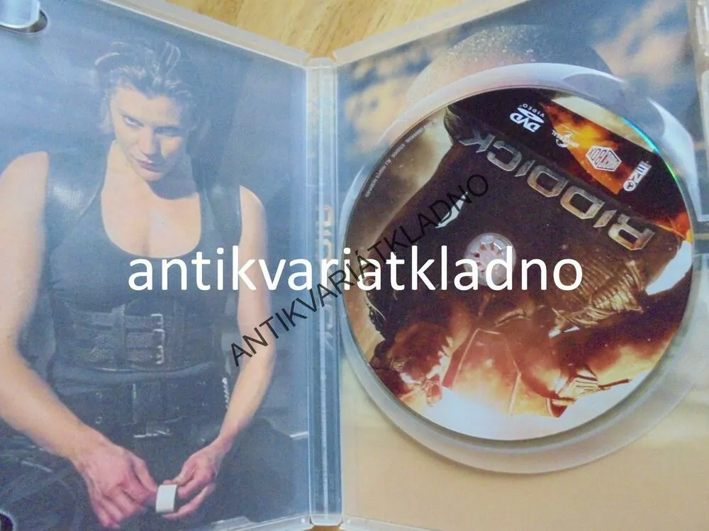 RIDDICK, VIN DIESEL, DVD FILM