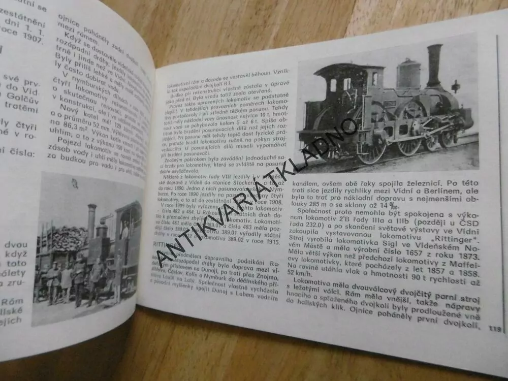 ATLAS LOKOMOTIV, HISTORICKÉ, BEK, ŽELEZNICE, 1981, **an