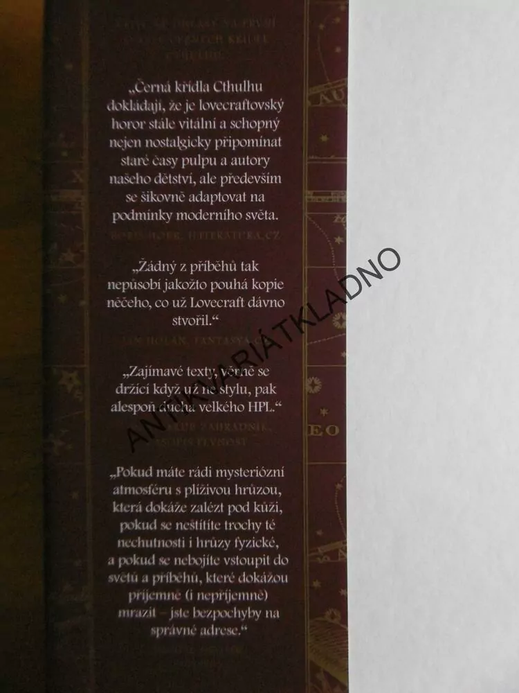 ČERNÁ KŘÍDLA CTHULHU 2., S.T. JOSHI, **an