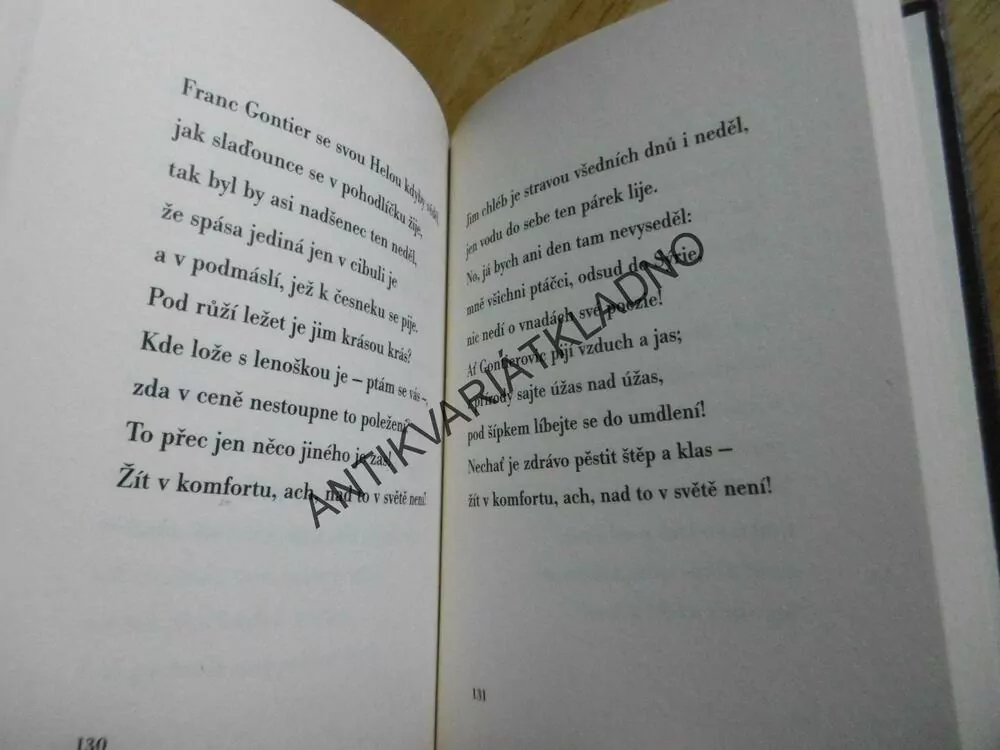 BÁSNĚ, FRANCOIS VILLON, 2009, **an