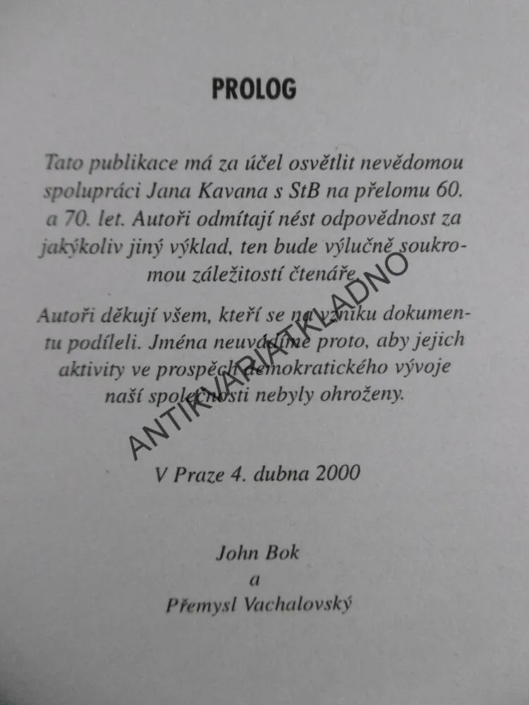KATO, PŘÍBĚH OPRAVDOVÉHO ČLOVĚKA, PŘEMYSL VACHALOVSKÝ, JOHN BOK, **an