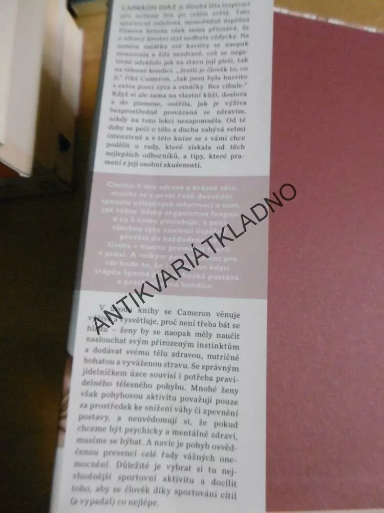 BODY BOOK, CAMERON DIAZ, SANDRA BARK,  **an