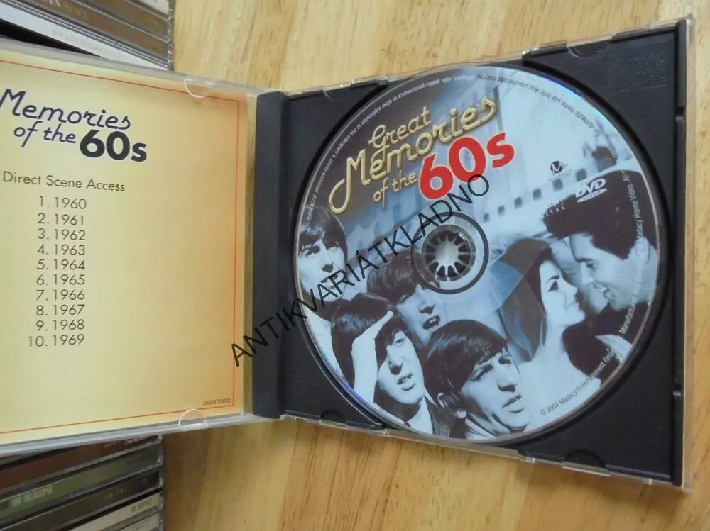 DVD- GREAT MEMORIES OF THE 60´S ,ROCK´N´ROLL