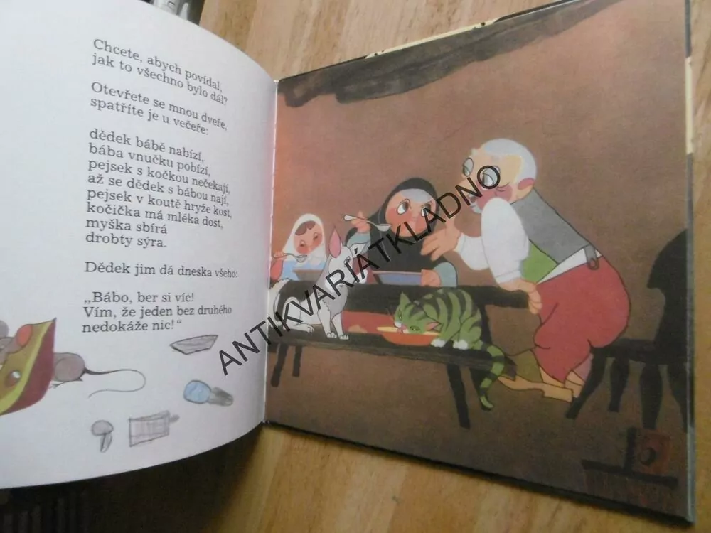 DVĚ VESELÉ POHÁDKY, HRUBÍN, JIŘÍ TRNKA, 1991, **an