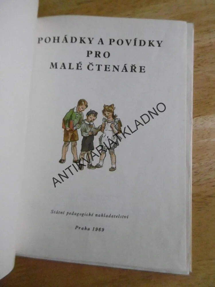 POHÁDKY A POVÍDKY PRO MALÉ ČTENÁŘE, 1969, **an