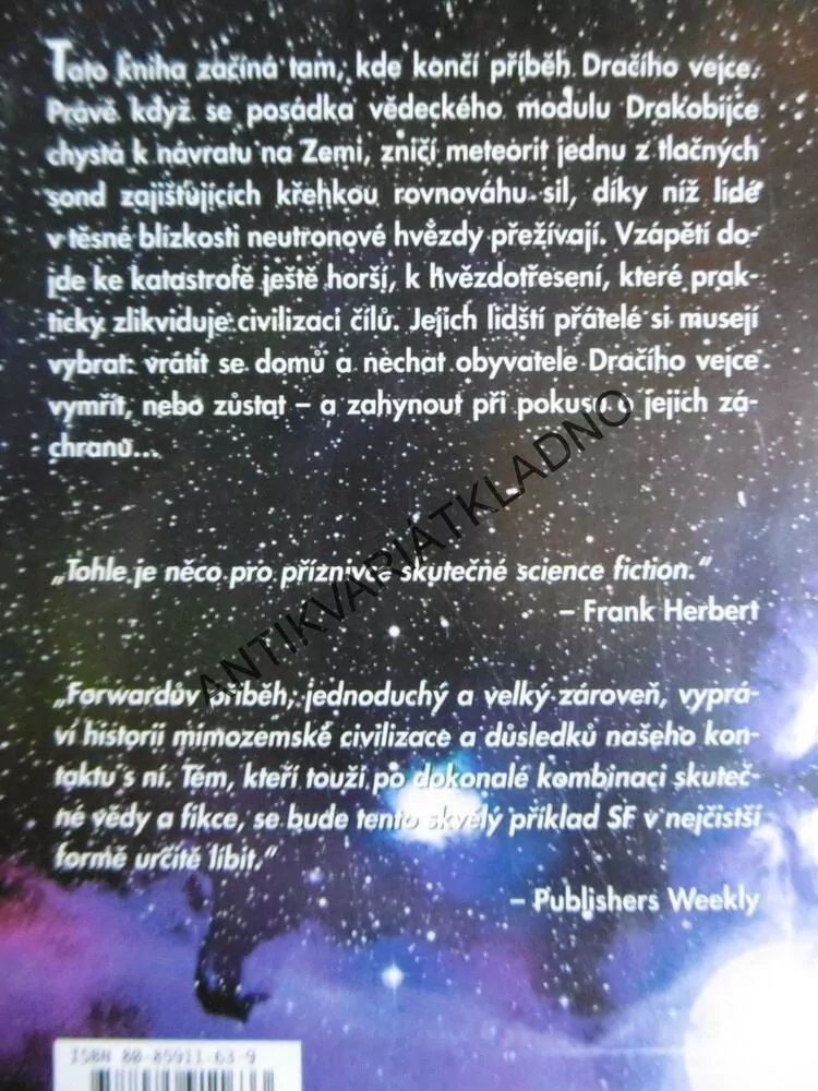 HVĚZDOTŘESENÍ, ROBERT L. FORWARD, HARD SCIENCE FICTION, **an