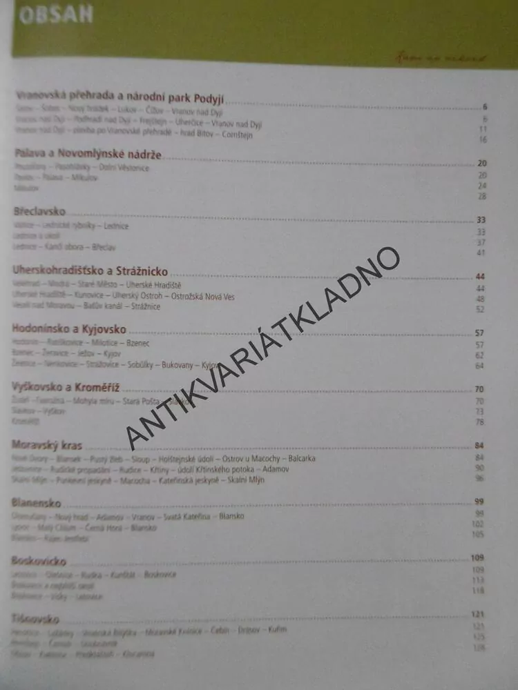 JIŽNÍ MORAVA., KAM NA VÍKEND, VÍTEK URBAN **an