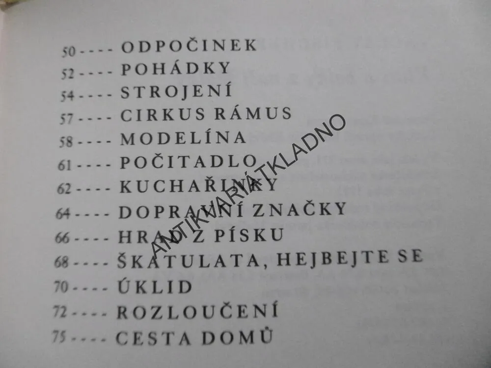 KLUCI A HOLKY Z NAŠÍ ŠKOLKY, VÁCLAV FISCHER, **an