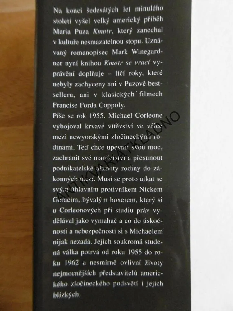 KMOTR SE VRACÍ, MARK WINEGARDNER, **an