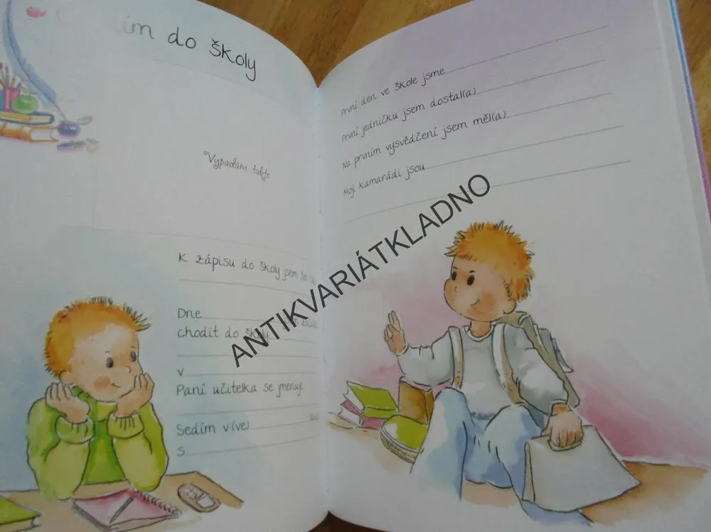 NAŠE DĚŤÁTKO, MOJE PRVNÍ KNIHA, NOVÉ