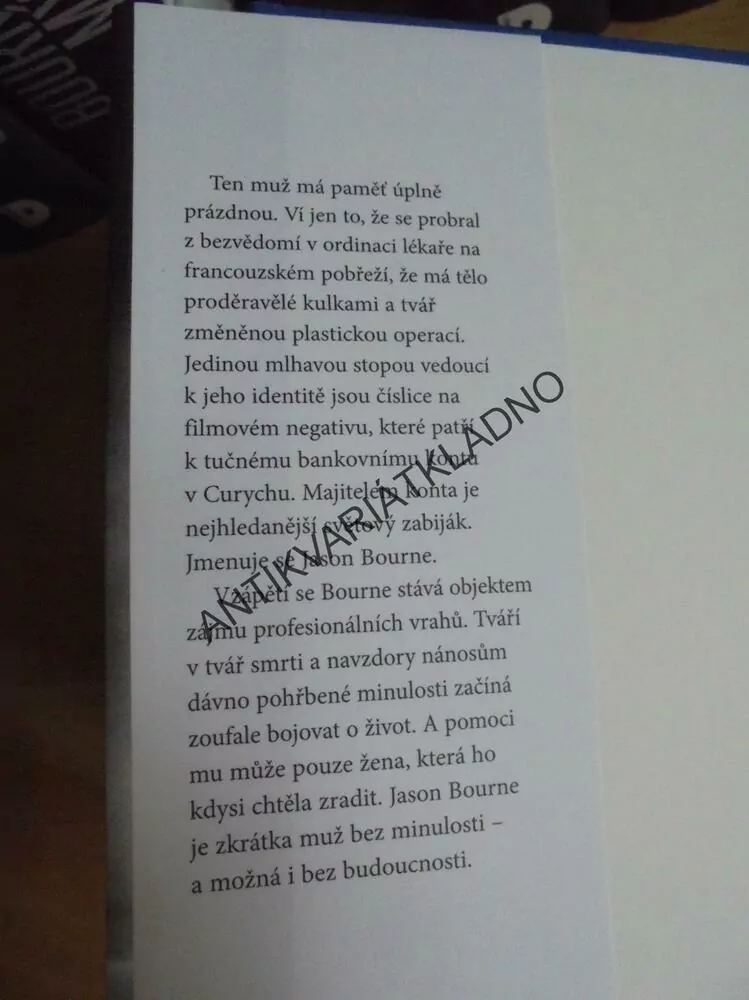 BOURNEOVA TOTOŽNOST, ROBERT LUDLUM, **an