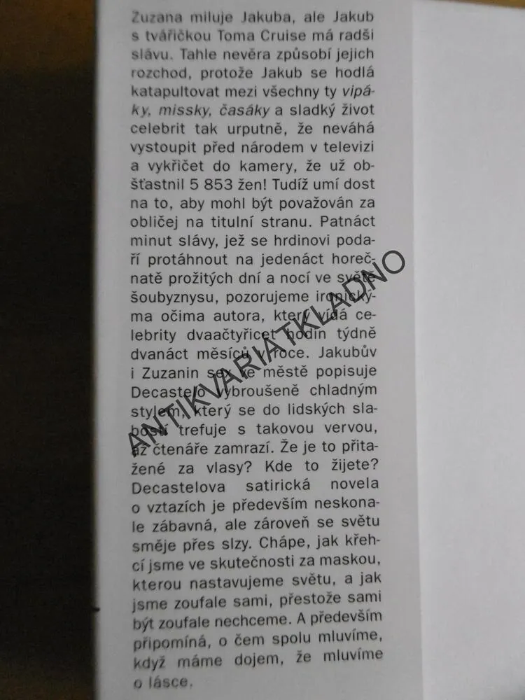 O ŽENÁCH VÍM VŠECHNO, RENÉ DECASTELO, **an