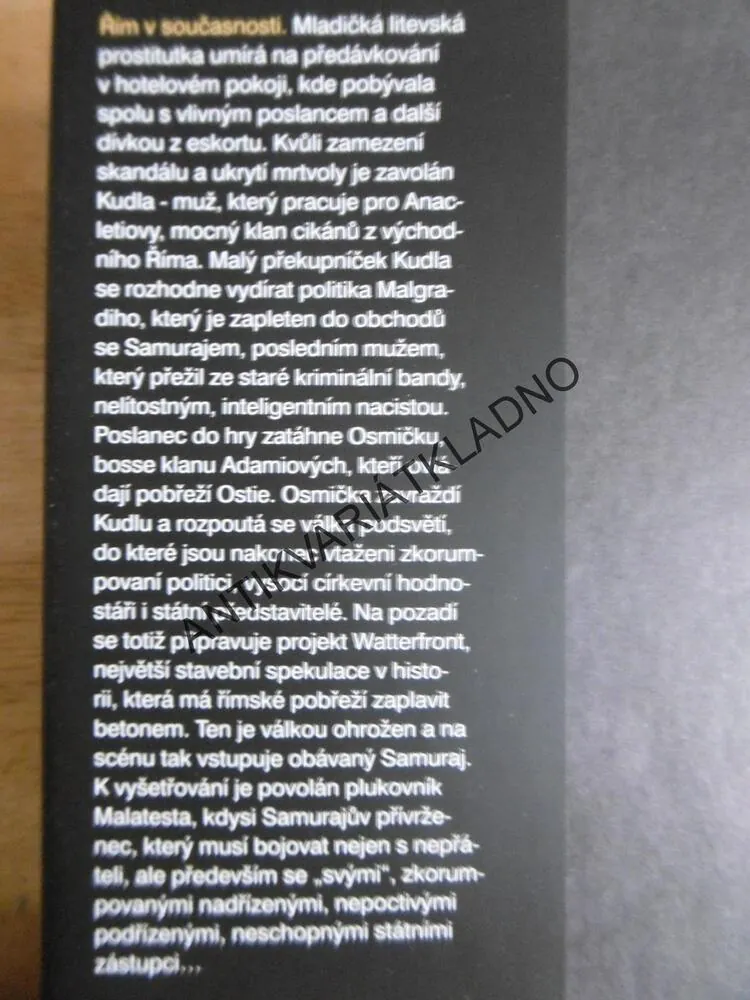 SUBURRA, CARLO BONINI, GIANCARLO DE CATALDO, **an
