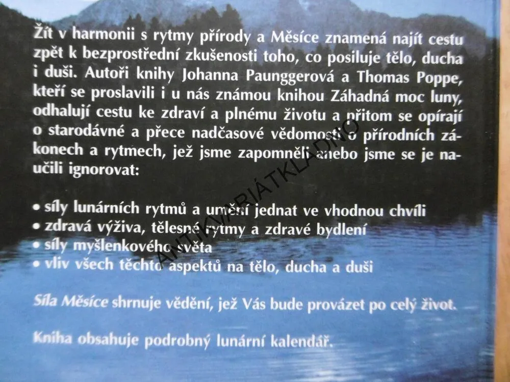 SÍLA MĚSÍCE, JOHANNA PAUNGGEROVÁ, T. POPPE, **an