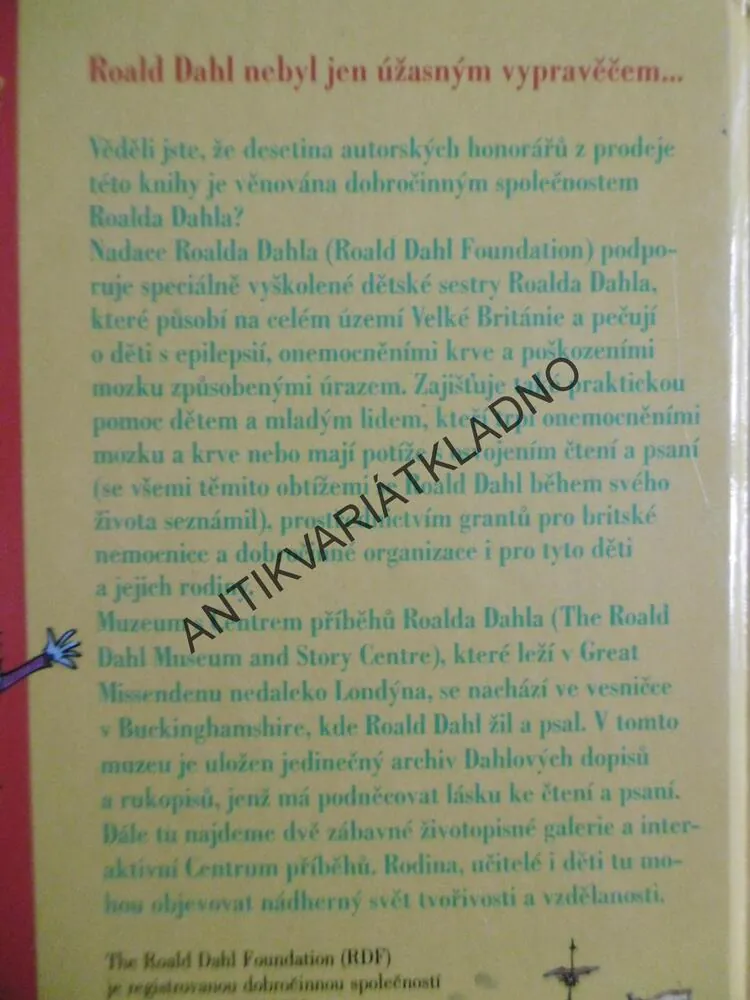 KARLÍK A TOVÁRNA NA ČOKOLÁDU, ROALD DAHL, QUENTIN BLAKE, **an