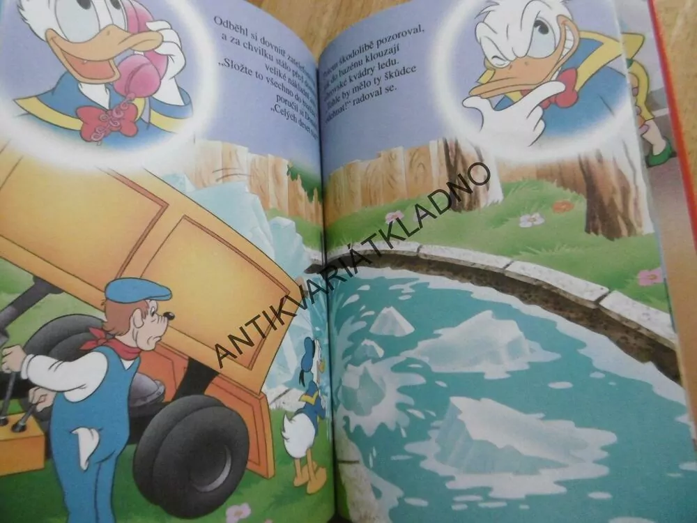 DONALDŮV NOVÝ BAZÉN, WALT DISNEY, **an
