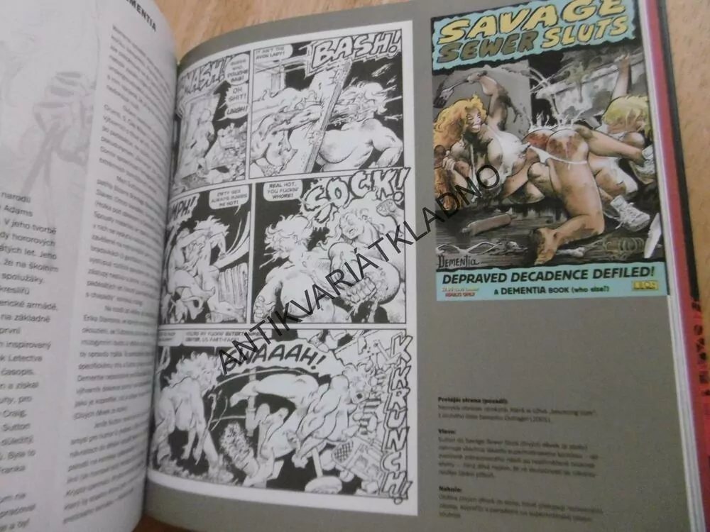 EROTICKÝ KOMIKS, TIM PILCHER, **an