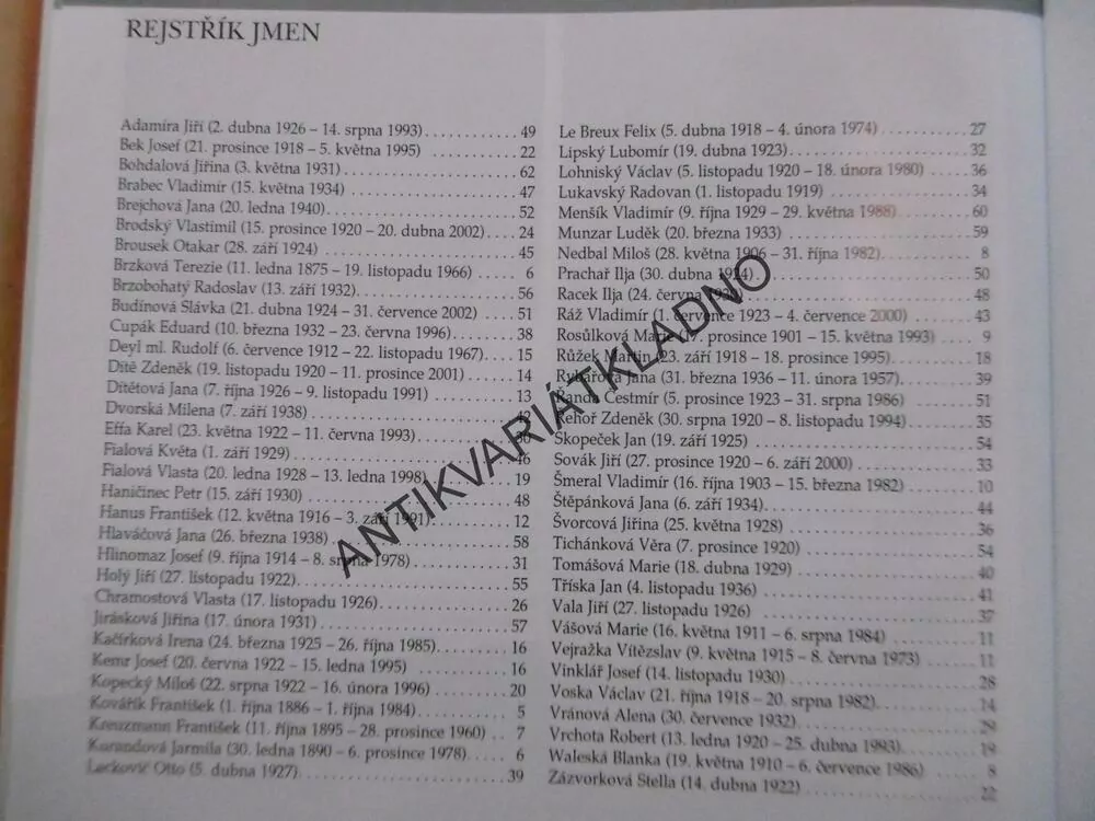 HVĚZDY ČESKÉHO FILMU 2., ČÁSLAVSKÝ, MERHAUT, ZAHRADNÍČEK, **an