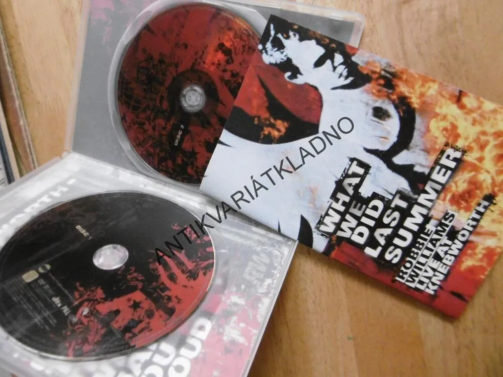 WHAT WE DID LAST SUMMER, ROBBIE WILLIAMS, LIVE AT KNEBWORTH DVD HUDBA