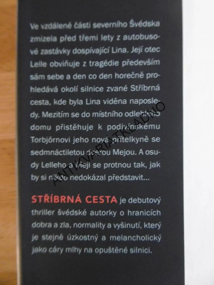 STŘÍBRNÁ CESTA, STINA JACKSON, **an