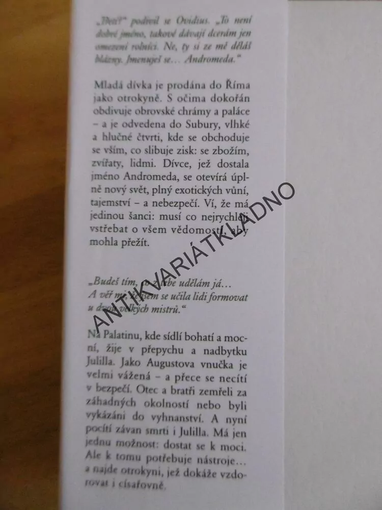 DCERY ŘÍMA, TANJA KINKELOVÁ, **an