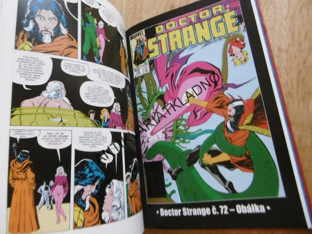 DOCTOR STRANGE, DR. STRANGE, MISTR ČERNÉ MAGIE, KOMIKS MARVEL 26., **an