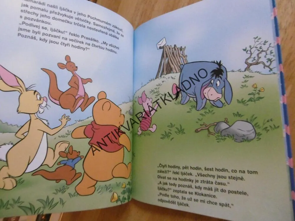 KOLIK JE HODIN?, MEDVÍDEK PÚ, WALT DISNEY, **an