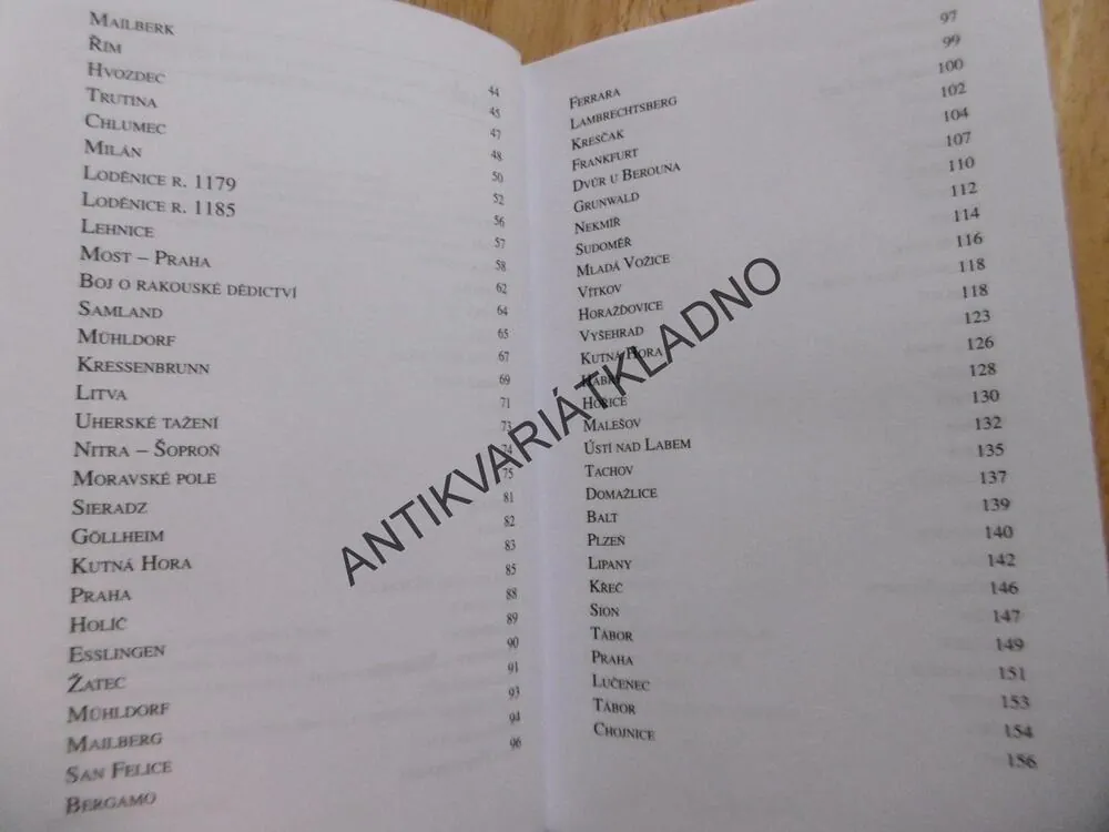 NEJDŮLEŽITĚJŠÍ BITVY V ČESKÝCH DĚJINÁCH, JITKA LENKOVÁ, VÁCLAV PAVLÍK, **an