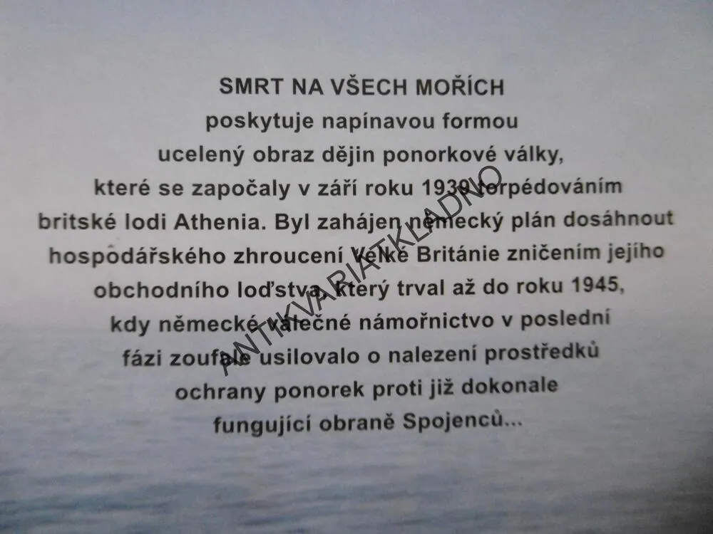 SMRT NA VŠECH MOŘÍCH, PAUL HERBERT FREYER, **an
