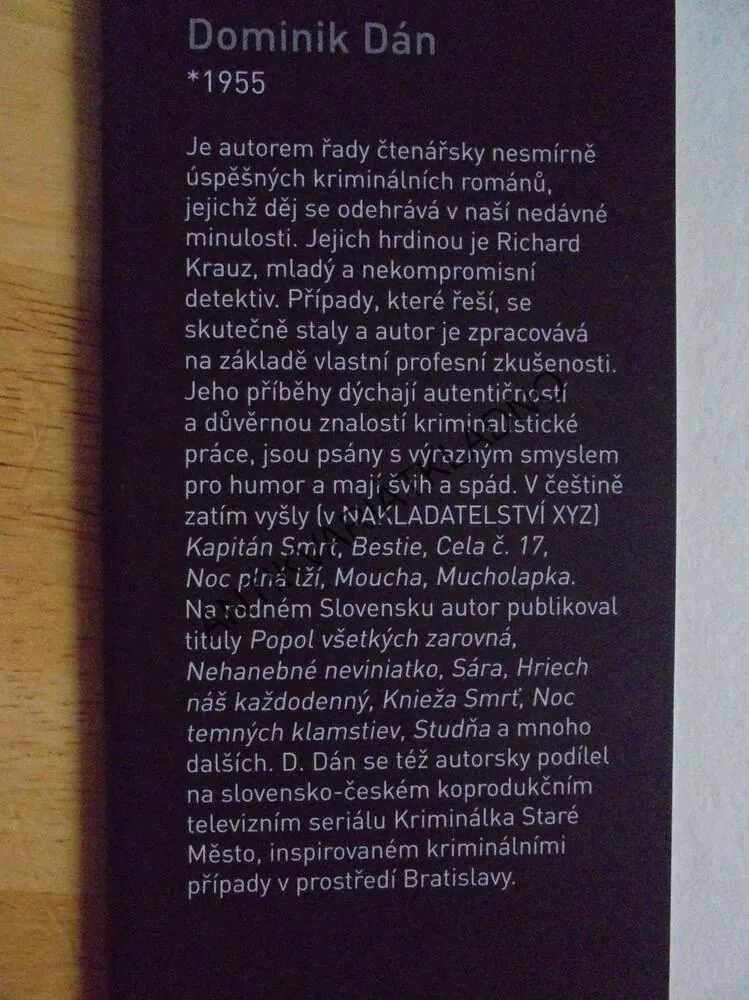 KRÁSKA A ZVÍŘE, DOMINIK DÁN,
