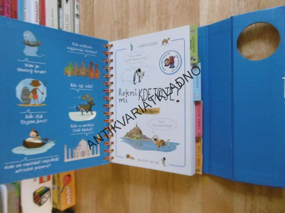 ŘEKNI MI KDE TO JE, LAROUSSE, **an
