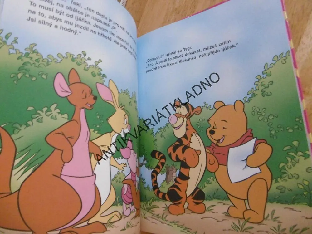 NENÍ DOPIS JAKO DOPIS, MEDVÍDEK PÚ, WALT DISNEY, **an