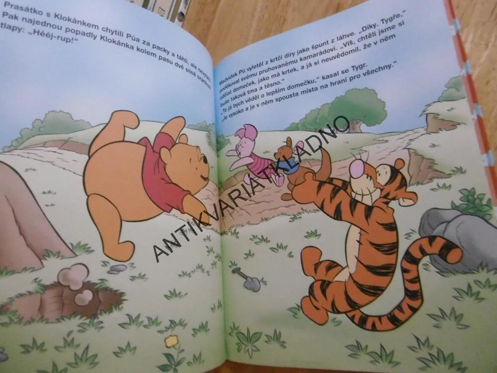 VŠUDE DOBŘE, DOMA NEJLÉPE, MEDVÍDEK PÚ, WALT DISNEY, **an