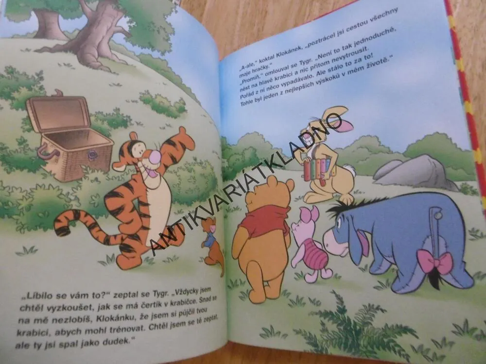 POJĎME SI HRÁT, MEDVÍDEK PÚ, WALT DISNEY, **an