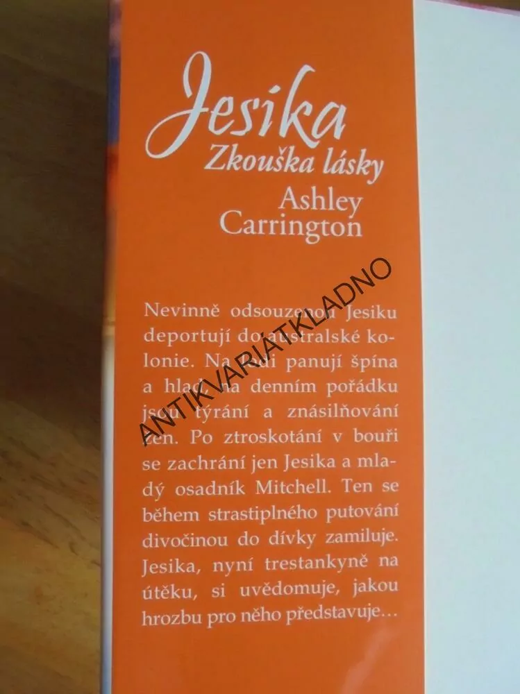 JESIKA, ZKOUŠKA LÁSKY, ASHELY CARRINGTON