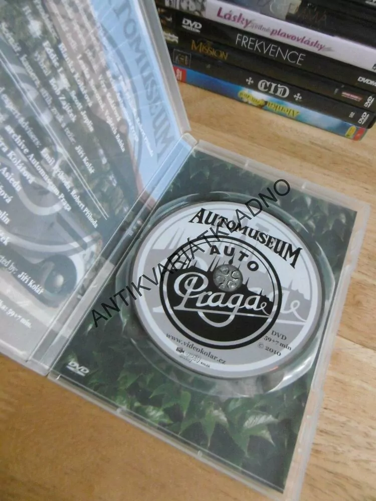 AUTOMUSEUM, AUTO PRAGA, DVD FILM